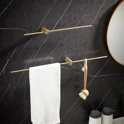 NovaLuxe Towel Bar For Modern Bathrooms, Sleek Finish OpalDwell