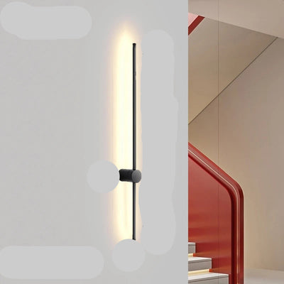 LumiNord Minimalist Wall Lamp With Soft Ambient LED - OpalDwell