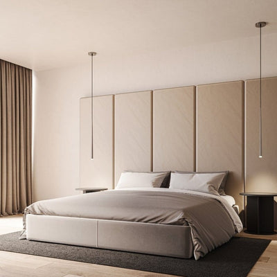 NyxLumen Drop Pendant Light With Adjustable LED Cable For Modern Interiors OpalDwell