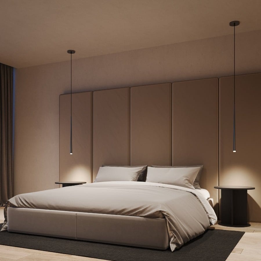 LumaNook Drop Pendant Light Adjustable LED Fixture - OpalDwell