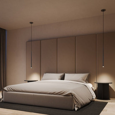 NyxLumen Drop Pendant Light With Adjustable LED Cable For Modern Interiors OpalDwell