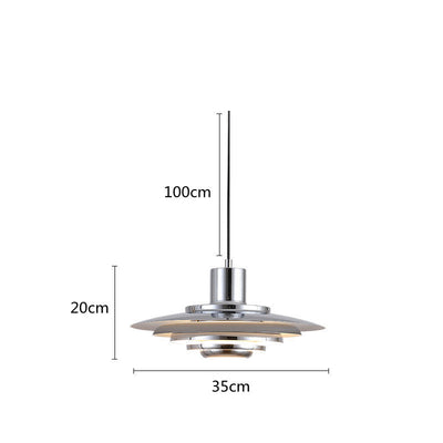 NovaLume Modern Aluminum Pendant Light for Dining Areas - OpalDwell