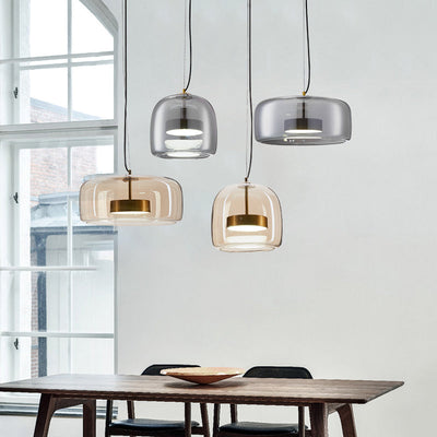 LumiVoyage Modern Hanging Lamp For Hotel Interiors OpalDwell