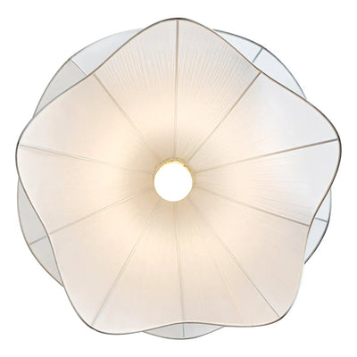 Fleurine French-Style Fabric Floral Chandelier - OpalDwell