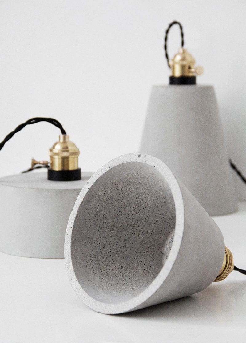 Kelda Handcrafted Cement Pendant LED Light in Nordic Style - Bulb Included | OpalDwell - OpalDwell