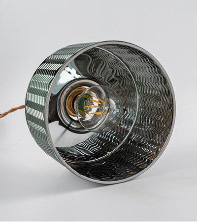 Liora | Glossy Green Glass Cylindrical Pendant Light in Art Deco Style, LED Bulb Included | OpalDwell - OpalDwell