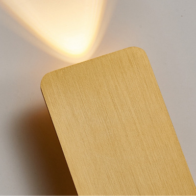 LumaRect Indoor Wall Lamp | Rectangular LED Fixture - OpalDwell