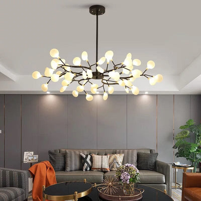 Gilded Branch Chandelier - OpalDwell