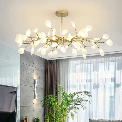Gilded Branch Chandelier - OpalDwell