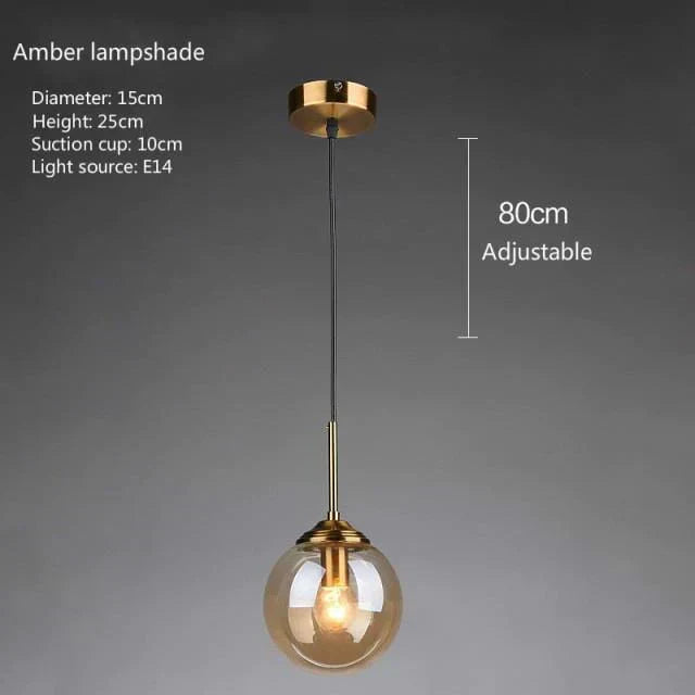 Glass Pendant in Gumdrop Shape - OpalDwell
