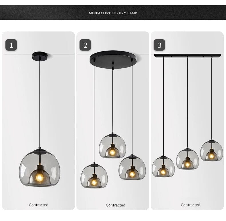 Lucento Glass Pendants - OpalDwell