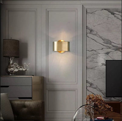 Gold Ring Wall Sconce - OpalDwell