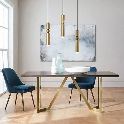 Gilded Bullet Lights - OpalDwell