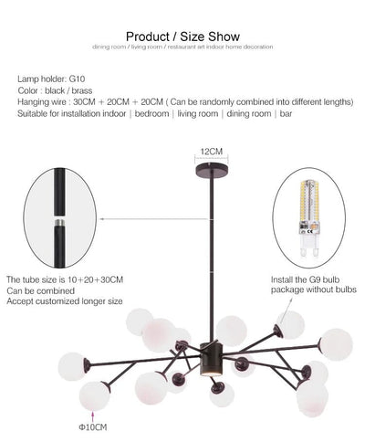 Marlow Bubble Chandelier - OpalDwell