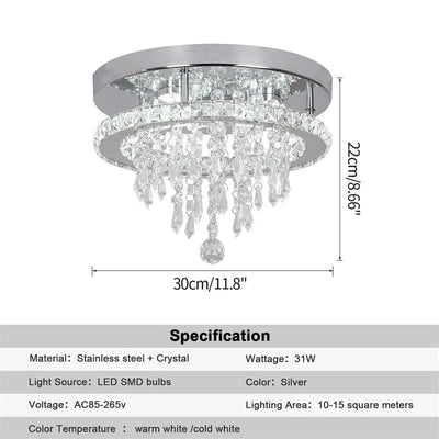 Luna Crystal Lamp - OpalDwell