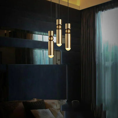 Gilded Bullet Lights - OpalDwell