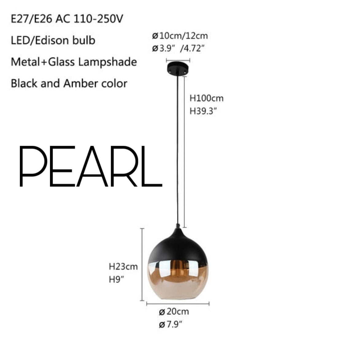 Arlo | Vintage Pendant Lights - OpalDwell