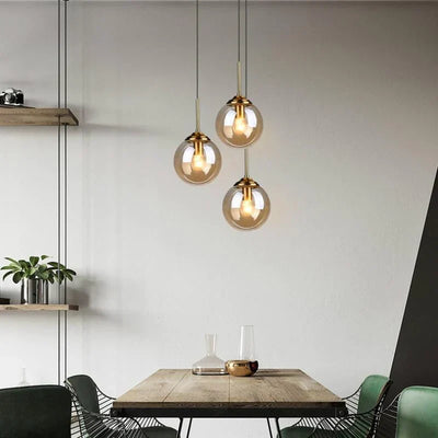 Glass Pendant in Gumdrop Shape - OpalDwell