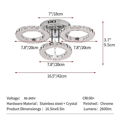 Marlowe | Ring Chandelier - OpalDwell