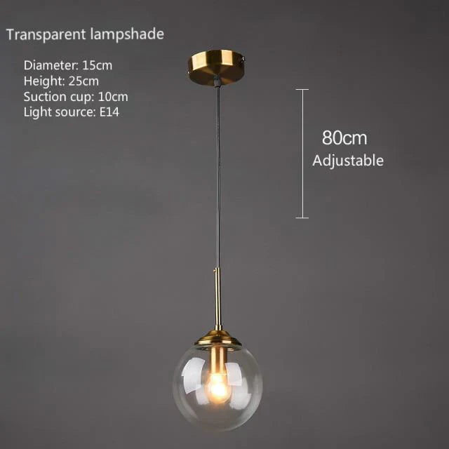 Glass Pendant in Gumdrop Shape - OpalDwell