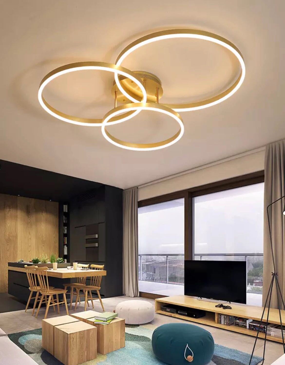 Averi | Ring Chandelier - OpalDwell