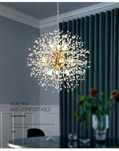 Contemporary Dandelion-Style Pendant Light - OpalDwell