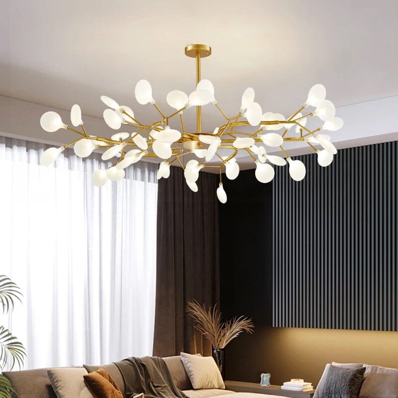 Gilded Branch Chandelier - OpalDwell