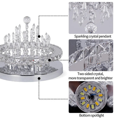 Luna Crystal Lamp - OpalDwell