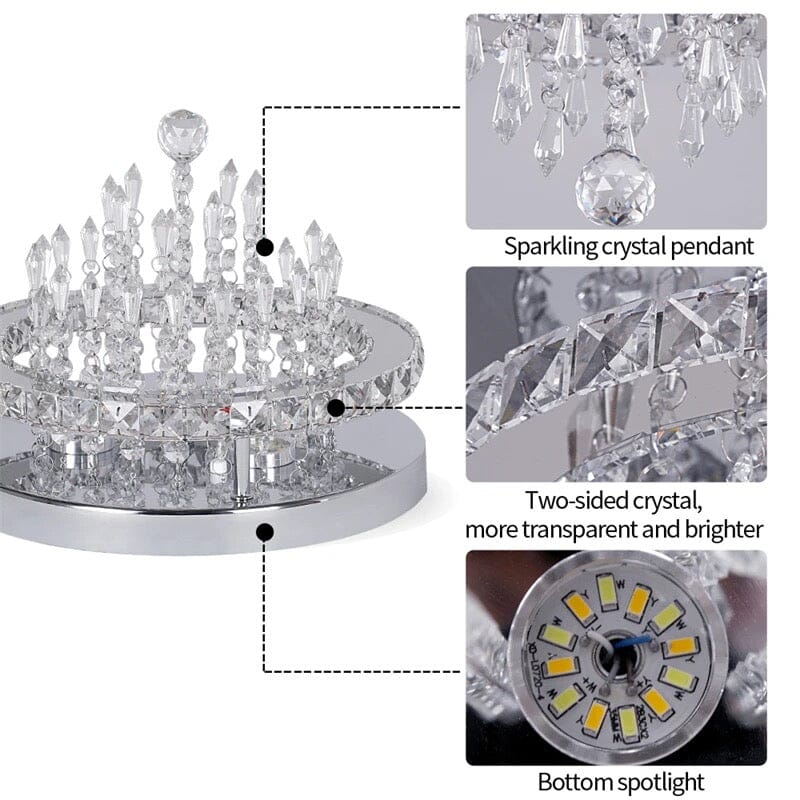 Luna Crystal Lamp - OpalDwell