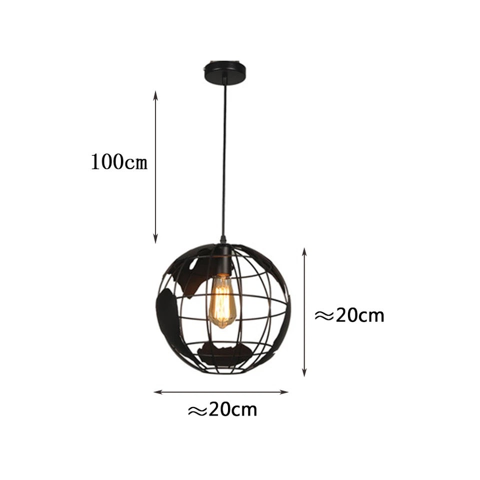 Avela Globe Pendant Light - OpalDwell
