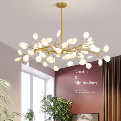 Gilded Branch Chandelier - OpalDwell