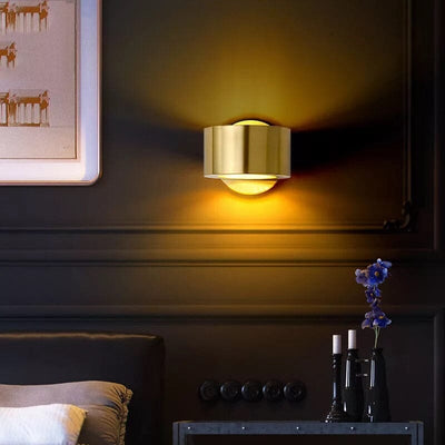 Gold Ring Wall Sconce - OpalDwell