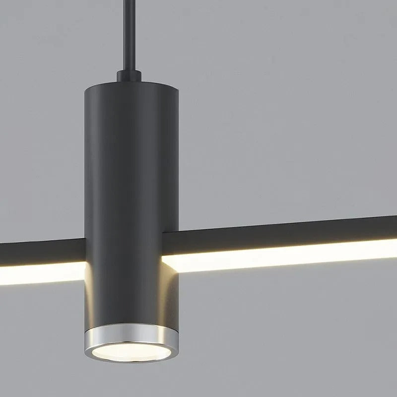 Nexa Linear Pendant Light for Modern Dining Room Lighting - OpalDwell