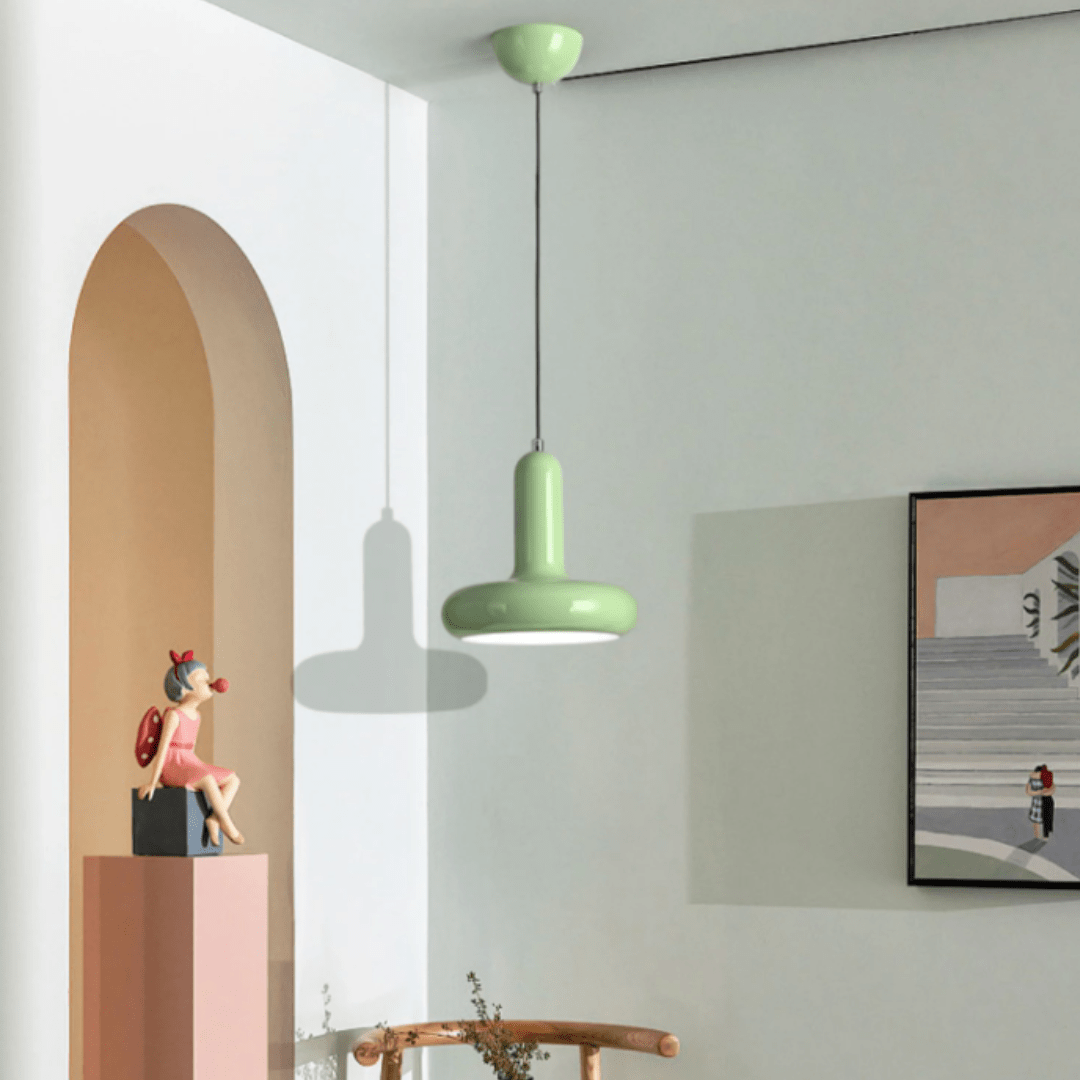 FjordLumen Scandinavian LED Pendant Light Ambient Glow - OpalDwell