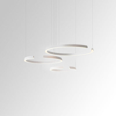 Marvella | Geometric Ring Chandelier OpalDwell