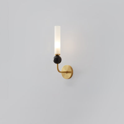 Silva Marble Vertical Wall Light for Modern Interiors OpalDwell