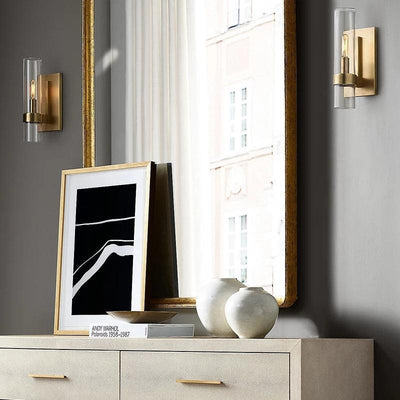 Aurelia Halo Sconce Circular Wall Light For Living Rooms - OpalDwell