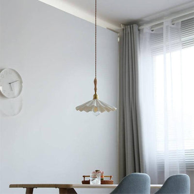 LunaCore Textured Ceramic Kitchen Island Pendant Light - OpalDwell