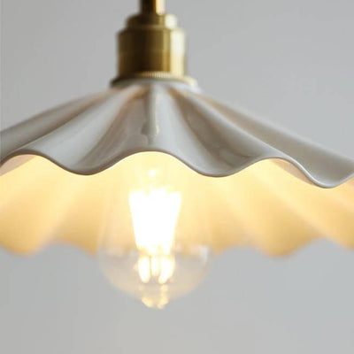 LunaCore Textured Ceramic Kitchen Island Pendant Light - OpalDwell