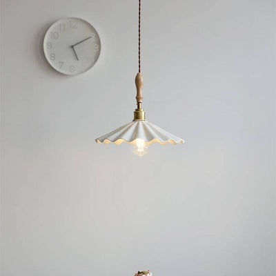 LunaCore Textured Ceramic Kitchen Island Pendant Light - OpalDwell