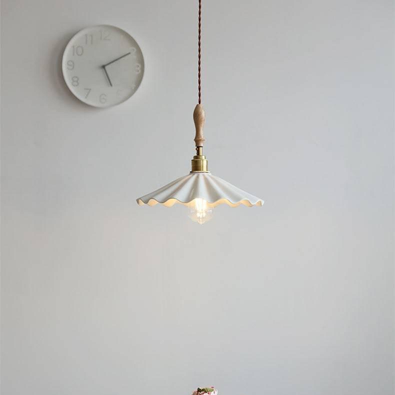 LunaCore Textured Ceramic Kitchen Island Pendant Light - OpalDwell