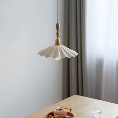 LunaCore Textured Ceramic Kitchen Island Pendant Light - OpalDwell