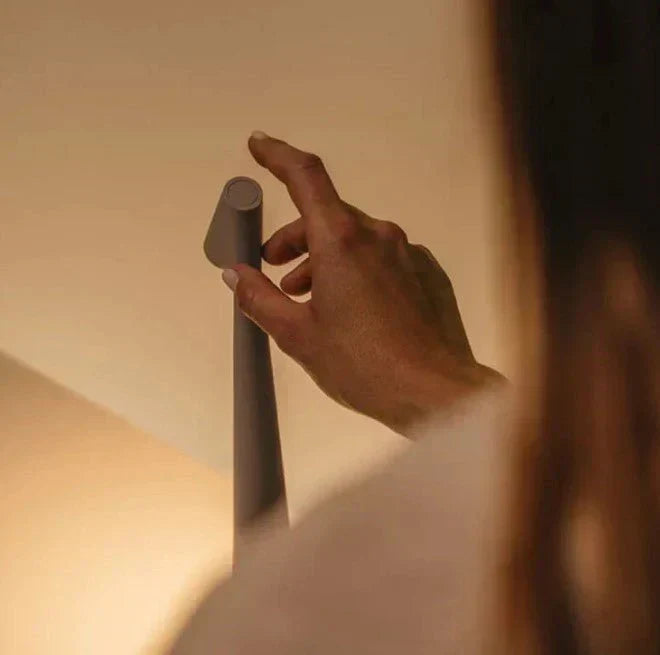 NovaLume Wireless LED Mood Lamp With Touch Control And Adjustable Brightness - OpalDwell
