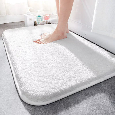 Aurelle Cloud Comfort Bathroom Rug OpalDwell