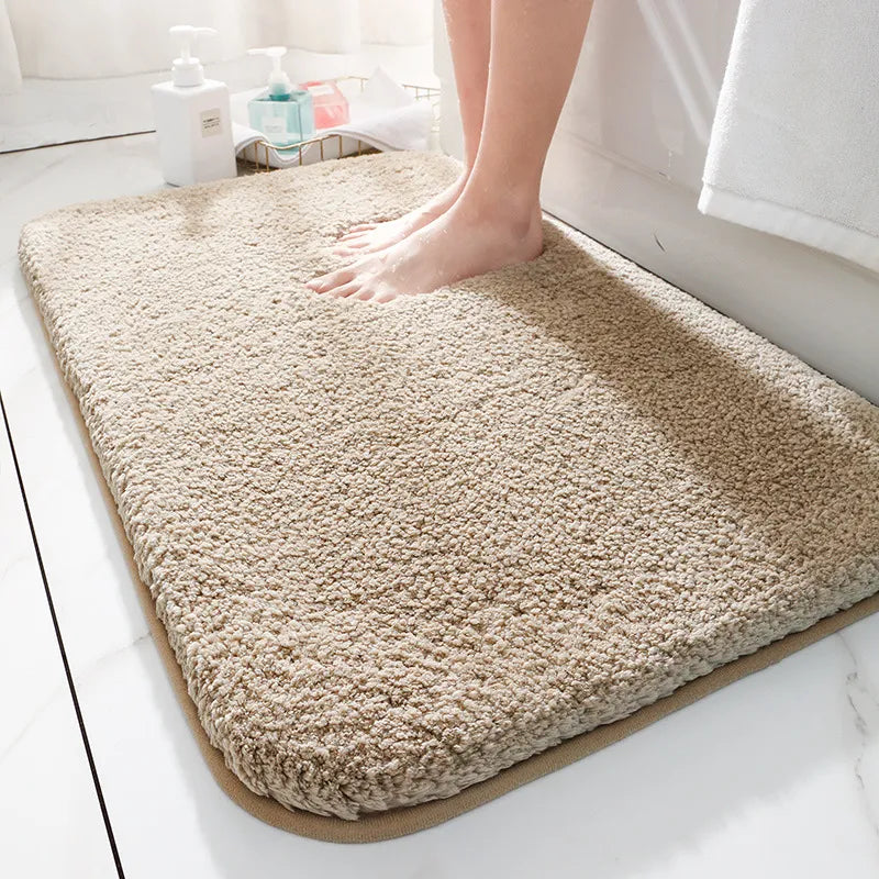 Aurelle Cloud Comfort Bathroom Rug OpalDwell