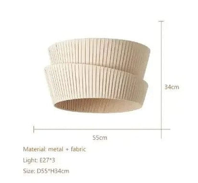 Aurelia Fabric Chandelier | OpalDwell - OpalDwell
