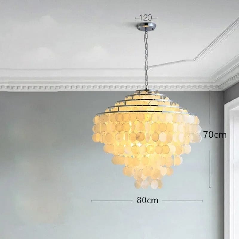 Lunara | Shell Chandelier | OpalDwell - OpalDwell
