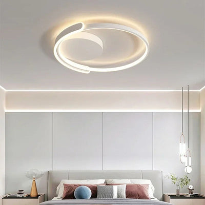 LumaNova Modern LED Ceiling Light With Dimmable Glow - OpalDwell