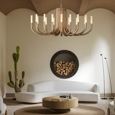 Luminara Round Chandelier | OpalDwell - OpalDwell