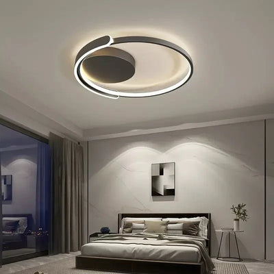 LumaNova Modern LED Ceiling Light With Dimmable Glow - OpalDwell
